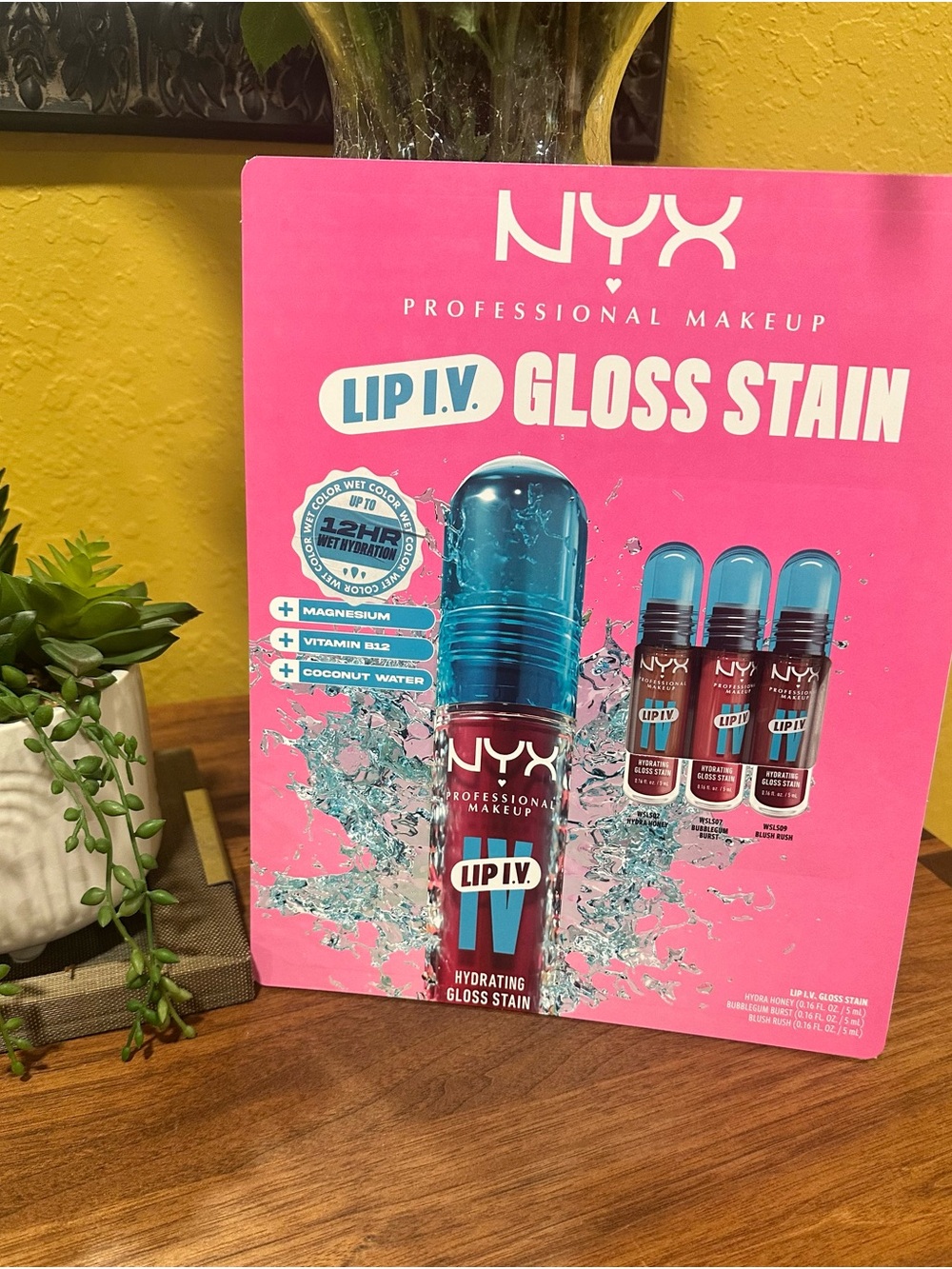 NYX Lip I.V. Hydrating Gloss Stain